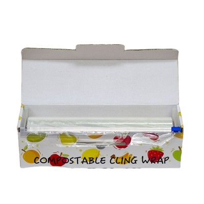 Household Disposable Plastic Wrap Kitchen Food Eco Friendly Biodegradable Cling Wrap Food Wrap